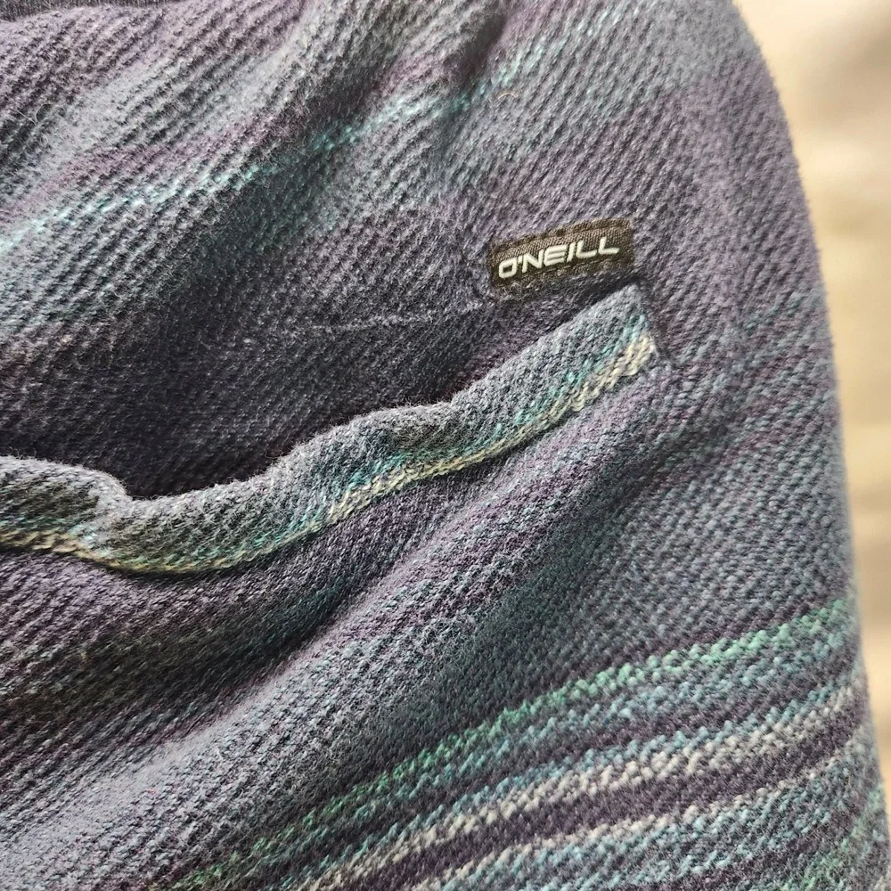 O'Neill Bavaro Stripe Men's Knit Drawstring Shorts Navy Size Medium